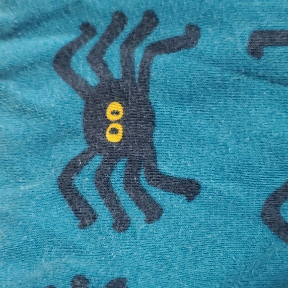 Hanna andersson spider pajama pants 130 sz 8 pajamas Halloween spooky boys girls - Picture 5 of 5